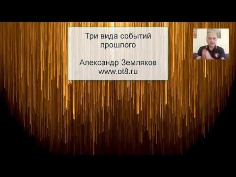ТРИ ВИДА СОБЫТИЙ ПРОШЛОГО